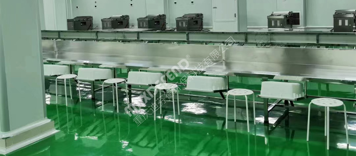 食品車間十萬(wàn)級(jí)凈化彩鋼板安裝工程